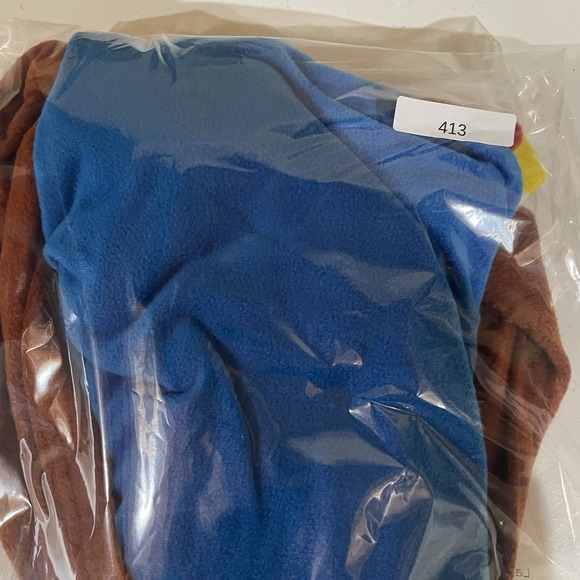 Disney Pixar Toy Story Woody Hooded Union Suit One-Piece Pajamas Kids 8/10 NWT - Picture 7 of 7